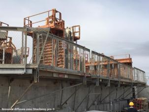 Matériel de chantier Intequedis A LOUER Passerelles de Travail Pignon SATECO PRM By INTEQUEDIS