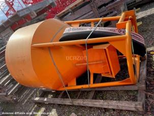 Matériel de chantier Eichinger Benne à Béton 2000 Litres pour Centrale à Béton