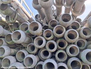 Matériel de chantier Bauer Tuyau BAUER 6 m en section 60 et 100 mm AVEC RACCORD