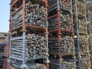 Matériel de chantier RETOTUB Potelet Multidirectionnel à Griffe 1m10 - 40 mm - Galvanisé