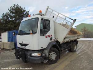 Benne basculante de chantier et de TP Renault Gamme M