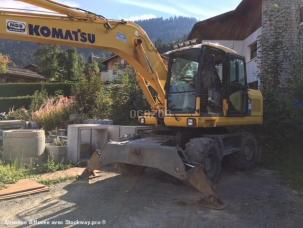 Pelle  Komatsu PW160