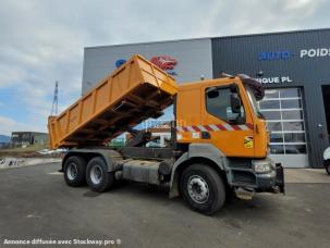 Benne basculante de chantier et de TP Renault Kerax