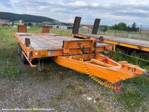 Porte-engins Actm 2 essieux basculante