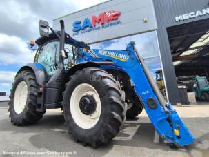 Tracteur agricole New Holland T6.145 + Chargeur