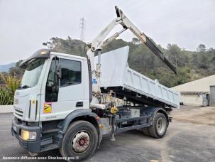 Benne basculante de chantier et de TP Iveco EUROCARGO 18E28