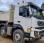 Benne basculante de chantier et de TP Volvo tri benne