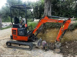 Mini-pelle Hitachi zx19