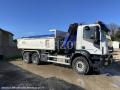 Benne basculante de chantier et de TP Iveco 480 euro 6