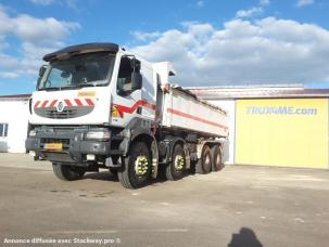 Benne basculante de chantier et de TP Renault Kerax