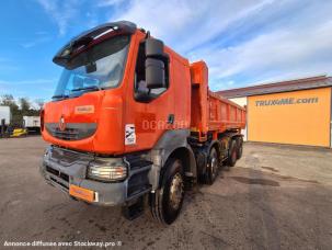 Benne basculante de chantier et de TP Renault Kerax