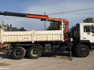 Benne basculante de chantier et de TP MAN 33.322