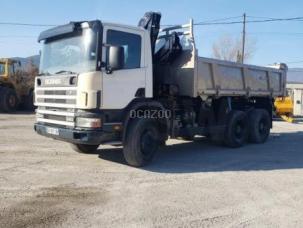 Benne basculante de chantier et de TP Scania P124