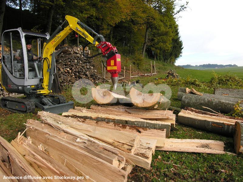 Fendeuse à bois Lasco Fendeuse à vis , cône de fendage LASCO 4 MOTEURS CONE  XXXL de 60 cm couple mini 15000 Nm à vendre, , - Agriaffaires