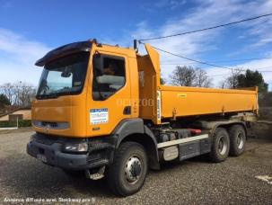 Benne basculante de chantier et de TP Renault Kerax