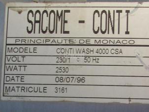 lave verre conti