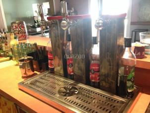 Pompe à bière 3 becs, groupe de froid sous bar