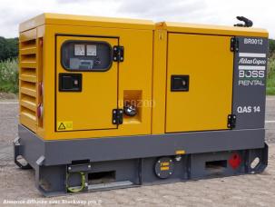 Groupe électrogène Atlas copco QAS 14KVA SILENT (KUBOTA ENGINE)