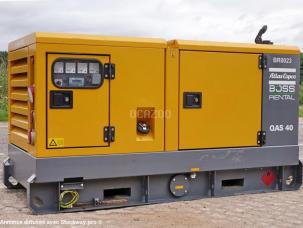 Groupe électrogène Atlas copco Copco QAS 40KVA SILENT (KUBOTA ENGINE)