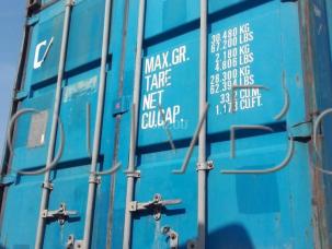 Ce container 6m (CZZU374829-8) disponible pour les Bouches du Rhône
