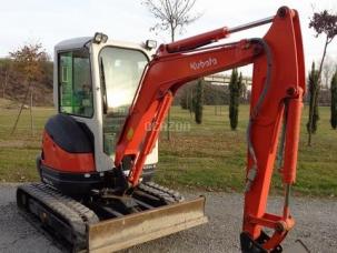 2010 Kubota U 25-3a mini pelle