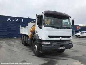 Benne basculante de chantier et de TP Renault Kerax