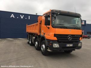 Benne basculante de chantier et de TP Mercedes Actros