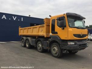 Benne basculante de chantier et de TP Renault Kerax