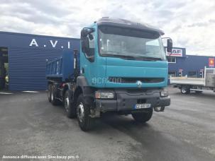 Benne basculante de chantier et de TP Renault Kerax