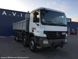 Benne basculante de chantier et de TP Mercedes Actros