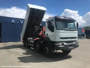 Benne basculante de chantier et de TP Renault Kerax