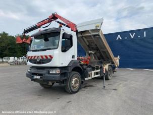 Benne basculante de chantier et de TP Renault Kerax