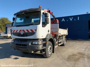 Benne basculante de chantier et de TP Renault Kerax