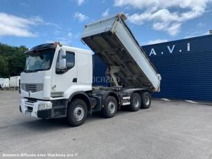 Benne basculante de chantier et de TP Renault Premium Lander