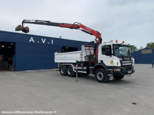 Benne basculante de chantier et de TP Scania P