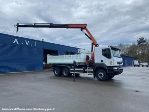 Benne basculante de chantier et de TP Renault Kerax