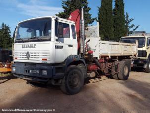 Benne basculante de chantier et de TP Renault Gamme G