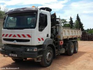 Benne basculante de chantier et de TP Renault Kerax