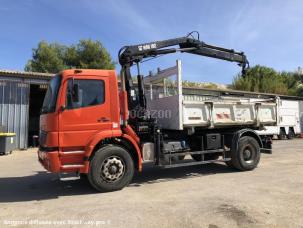 Benne basculante de chantier et de TP Mercedes Atego