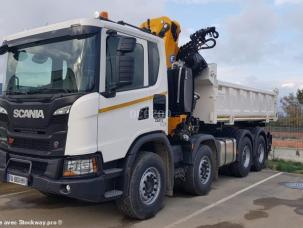 Benne basculante de chantier et de TP Scania G