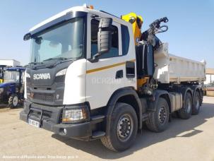 Benne basculante de chantier et de TP Scania G