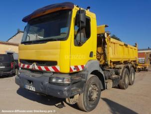 Benne basculante de chantier et de TP Renault Kerax