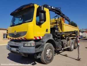 Benne basculante de chantier et de TP Renault Kerax