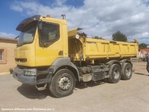 Benne basculante de chantier et de TP Renault Kerax