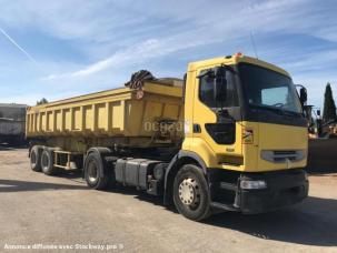 Benne basculante de chantier et de TP Renault Premium