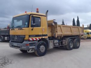 Benne basculante de chantier et de TP Mercedes Actros