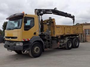 Benne basculante de chantier et de TP Renault Kerax