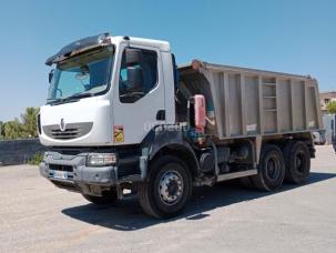 Benne basculante de chantier et de TP Renault Kerax