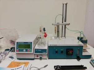 METROHM 832 KF Thermoprep, coulomètre 831 KF, agitateur 703 Ti Stand