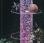 Etagère -colonne d'eau avec bulle lumineuse